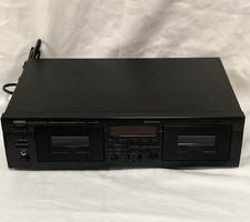 Yamaha KX-W382 Double Cassette Deck Natural Sound Stereo