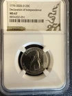 Photo of a 2026-D America 250 Quarters from an eBay listing that sold on Jul 21, 2026