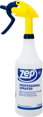 Spray Bottle 32 oz White 3 Pack HDPE Professional Cleaning