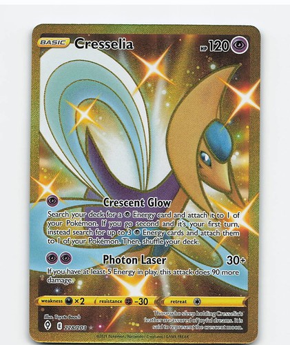 Cresselia 228/203 Secret Rare Evolving Skies Pokemon Holo Near Mint