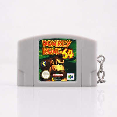Donkey Kong 64 N64 Miniature Game Module Keychain Gift