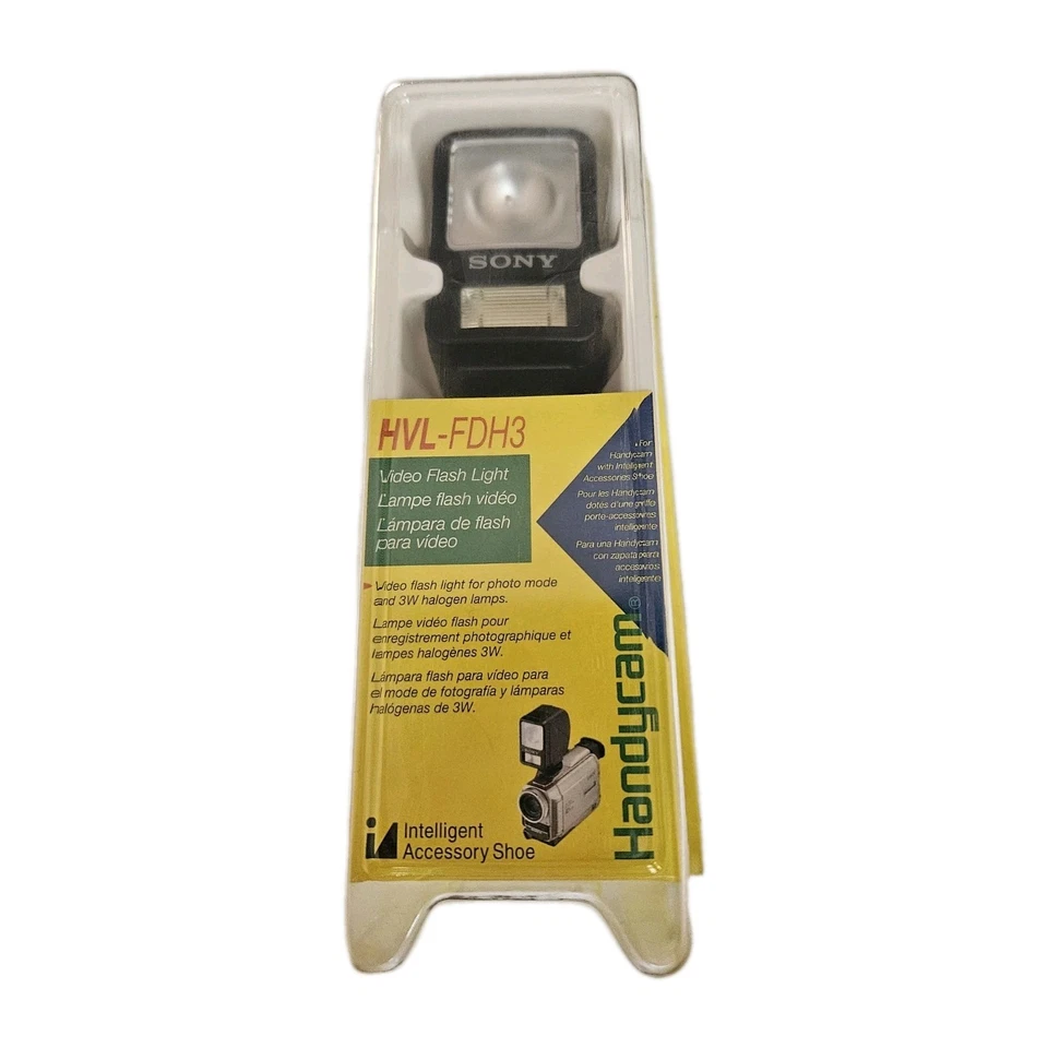 Flash para videocámara Sony HVL FDH3 para Sony nuevo Foto 3 de 3
