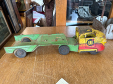 Vintage Wyandotte Trucking Toy Truck and Trailer