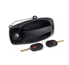 Fiat Fiorino Citroen Nemo Peugeot Bipper 07- Heck Türgriff & Schließzylinder Neu