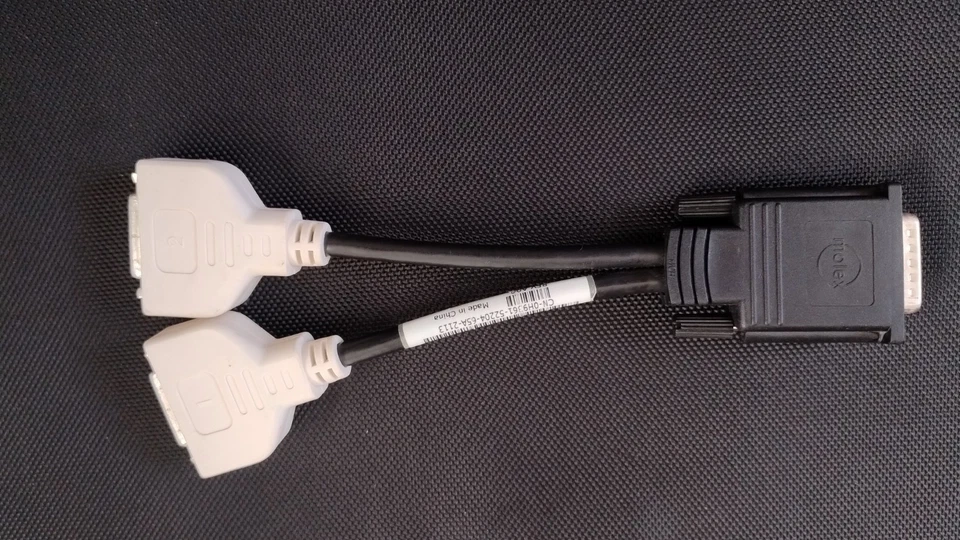 Molex CN-0H9361-52204-65A-2113 DMS-59 to DVI-I (Dual link) - Image 2 of 4