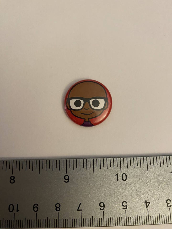 Cartoon Character Person Pin Back Button P124 | eBay