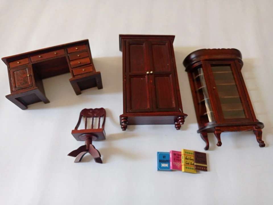 Dolls House - Case e mobili di bambola Lotto mobili Studio - Immagine 2 di 4