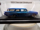 1959 CHEVROLET BROOKWOOD   2025 HOT WHEELS RED LINE CLUB      1:64 DIE-CAST