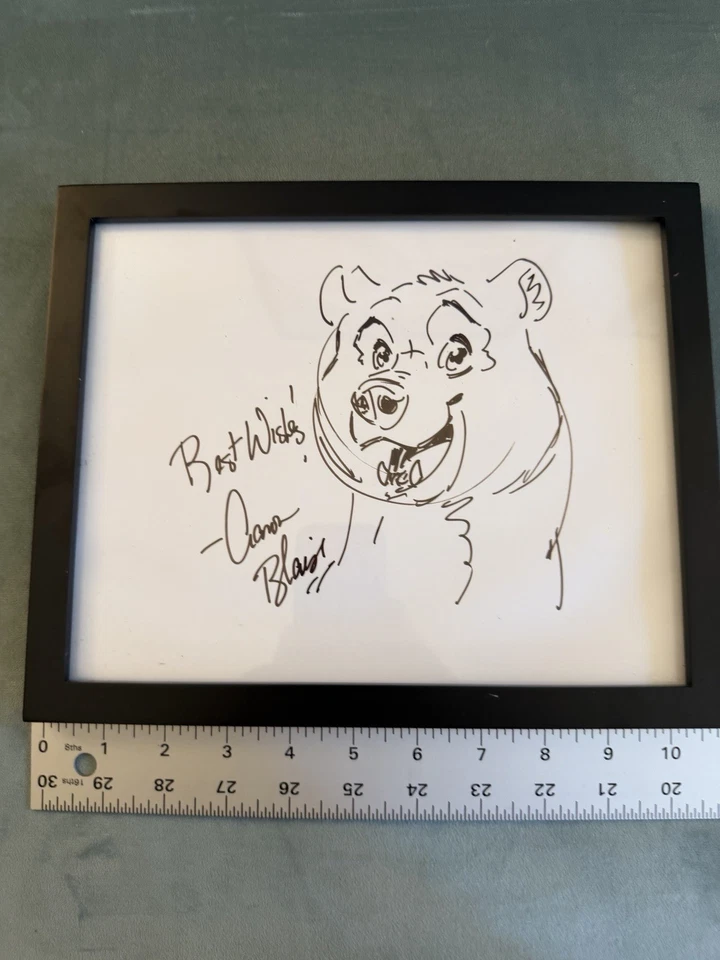 Aaron Blaise Signed Autographed - Disney Animator Brother Bear - Image 2 of 3