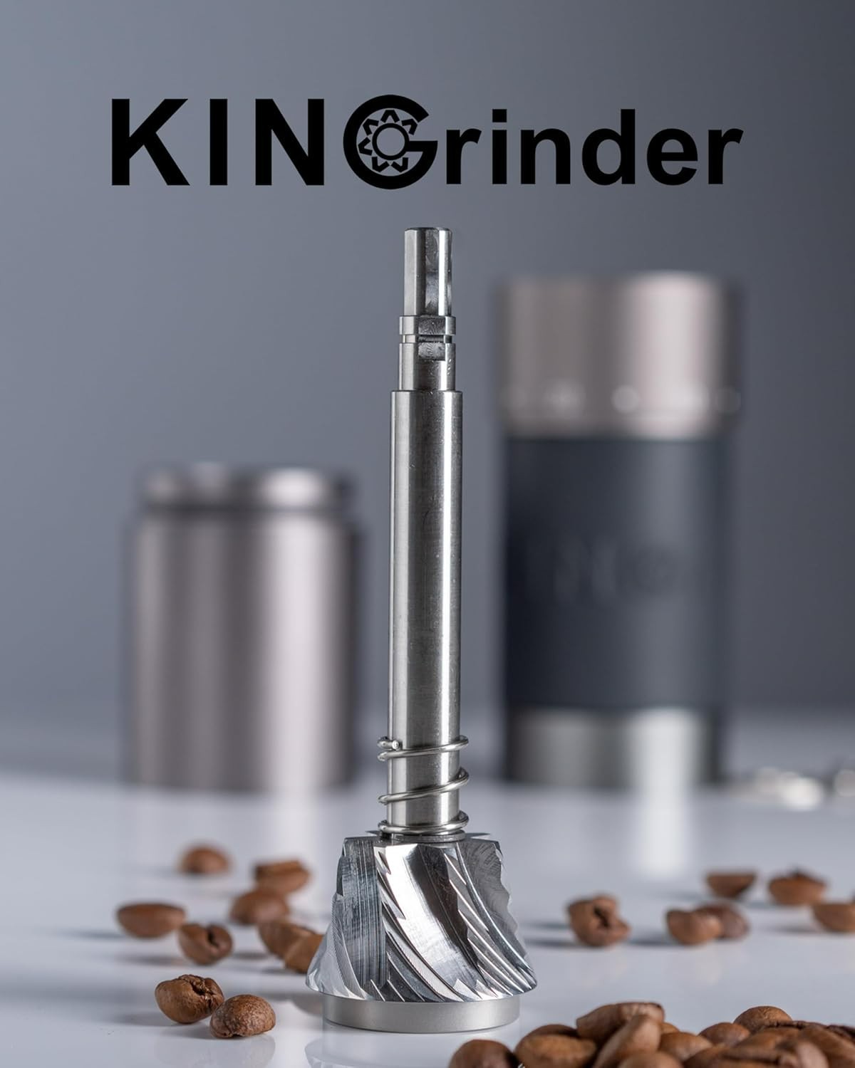 【Famous KOL Recommended】K6 Manual Hand Coffee Grinder with Straight Handle fo...