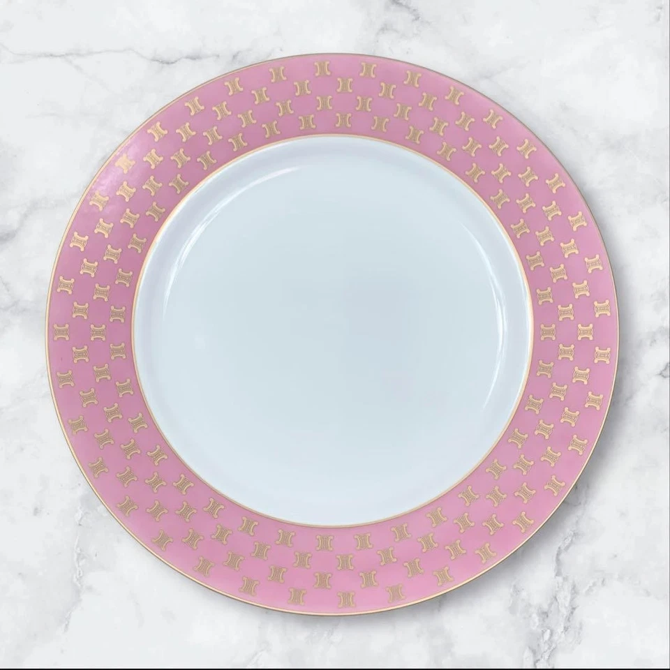 Celine Macadam Rosa Platte 30 cm Teller