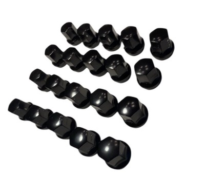 Black Sucoso Lug Nuts. 14x 1.5, 20 Pieces