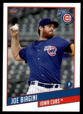 2021 Joe Biagini Choice Minor League Rookie Card Cubs Iowa Cubs