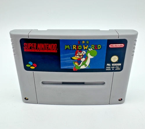 Módulo Super Mario World SNES Super Nintendo PAL