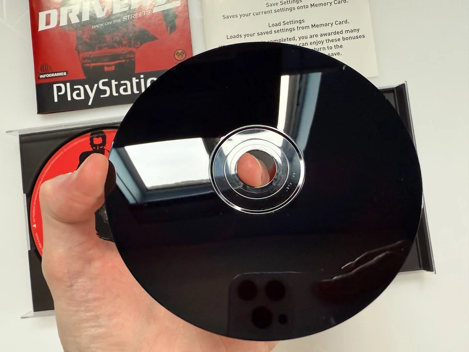 Driver 2 Back on the Streets PS1 - UK PAL VGC CIB with Natural Disc - Tracked - Image 4 of 4