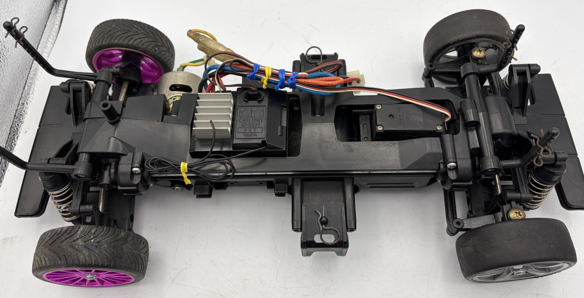 タミヤ TL01シャーシ For parts TAMIYA TL-01 TL01 chassis with motor and ESC | eBay