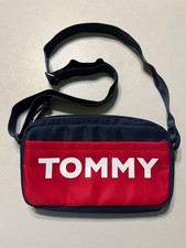 Tommy Hilfiger Erin II Camera Crossbody Bag Navy Red 10x6x2 Adjustable Strap N