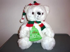 UIC TOY CORP MUSICAL SNOW BEAR 16 TUNES CHRISTMAS STUFFED PLUSH