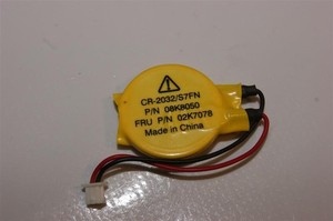 Lenovo ThinkPad T510 4384-WAH CMOS Bios Batterie mit Kabel 02K7078 #3262