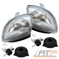 2X Scheinwerfer Hauptscheinwerfer H4 Vorne Links + Rechts FÜR Fiat Seicento