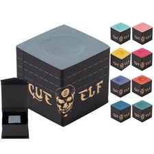 Cube Pool Cue Chalk Technology Billiard Pool Stick Chalk with Storage Box Inc...