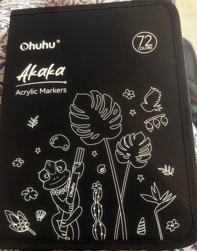 OHUHU LOT of 200 plus Markers! Alcohol Art Markers, Akaka Acrylic, & Glitter!
