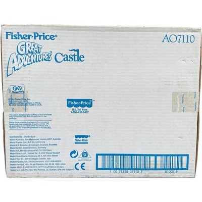 Fisher-Price 1994 Great Adventures Castle Playset (77110) for sale