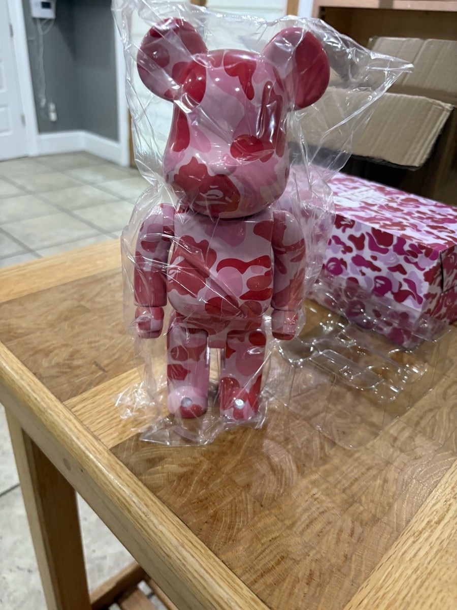 その他 BATHING APE 28TH ANNIVERSARY PINK 400% BE@RBRICK BAPE CAMO 28TH ANNIVERSARY 400% – Undefeated