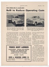 1950 Ford Truck Story Pics 1951 Model Year Intro F-5 Stakebed F-1 Pickup