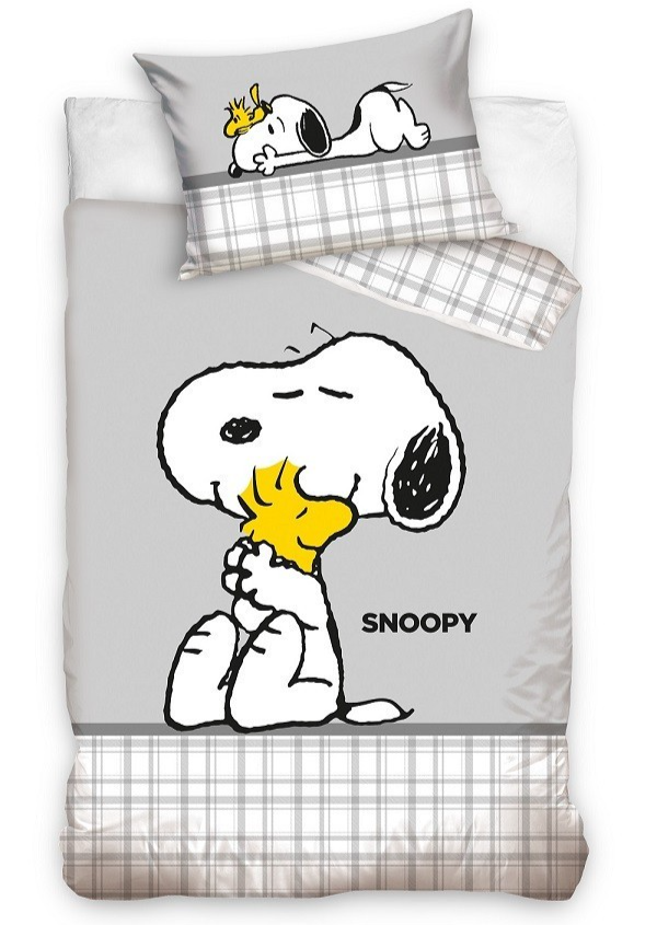 Snoopy Toddler Size Duvet Cover Set 100 x 135 cm 100% COTTON - Peanuts - Image 2