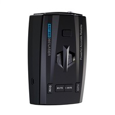 RAD1000 Car Speed Radar Detector English 5 Warning Modes Car Antiradar Alarm