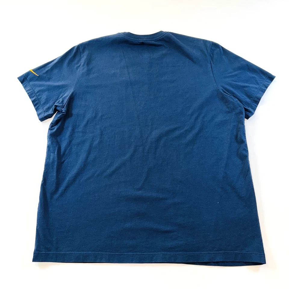 The Nike Tee Men's Size XL Utah Jazz NBA Short Sleeve Embroidered Blue T-Shirt - Image 3 of 4