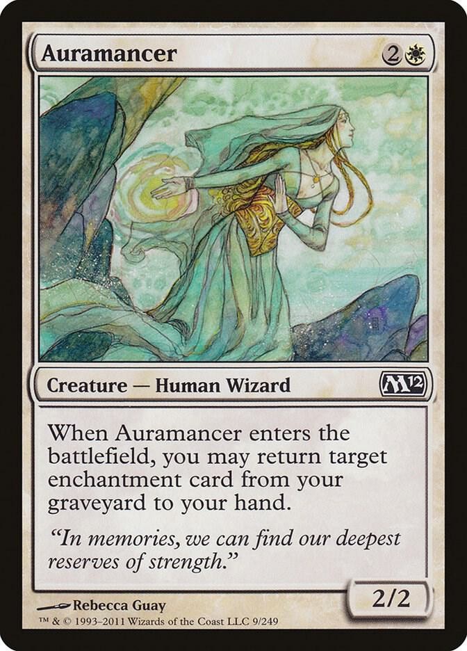 Auramancer 9 Common Magic 2012 (M12) Magic: The Gathering Near Mint