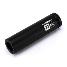 Impact Socket 1 Drive 33mm 8-inch Long 6-point Metric Cr-mo Extra-deep Impact Socket 1 Drive 33mm 8-inch Long 6-point Metric Cr-mo Extra-deep