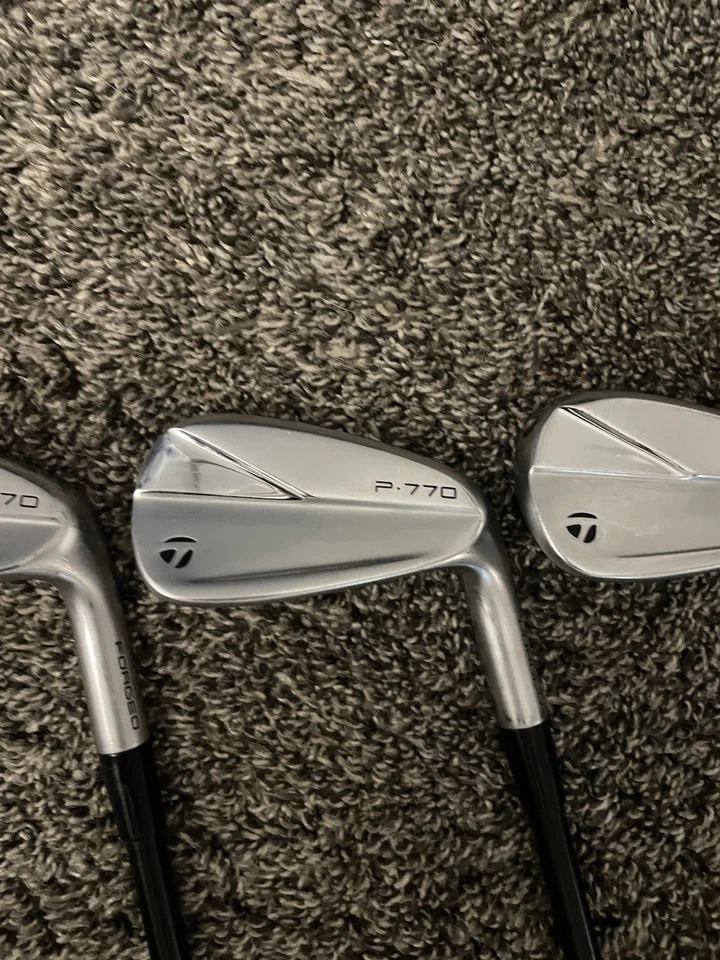 Клюшки айроны TaylorMade 2023 P770 длина стойки графитовые стержни ведж 6-P - Изображение 4 из 4