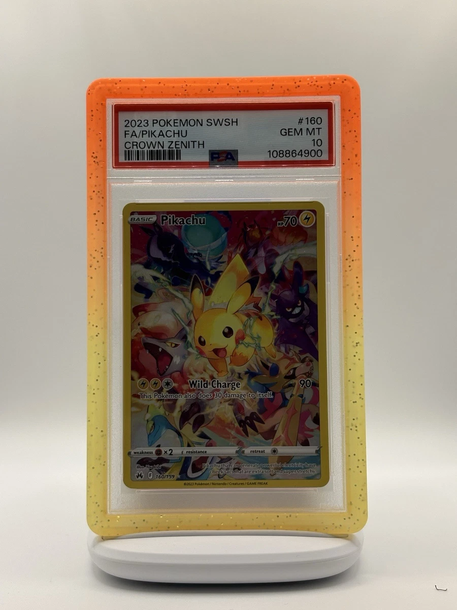 Collectible Individual Grade 10 Pikachu Pokémon TCG Card Games in