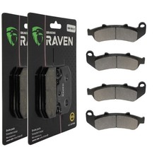 2 Kit plaquettes frein Av Ga et Av Dr Pour Honda CBR 1000 F  de 1993 à 1999