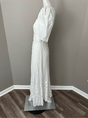 VERONICA BEARD HOPE EYELET MAXI DRESS