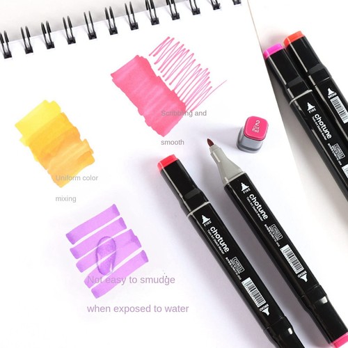 168-Farbige Graffiti Stift Fettige Mark Farben Marker Twin Tip Graffiti Pens Set - Bild 10 von 17