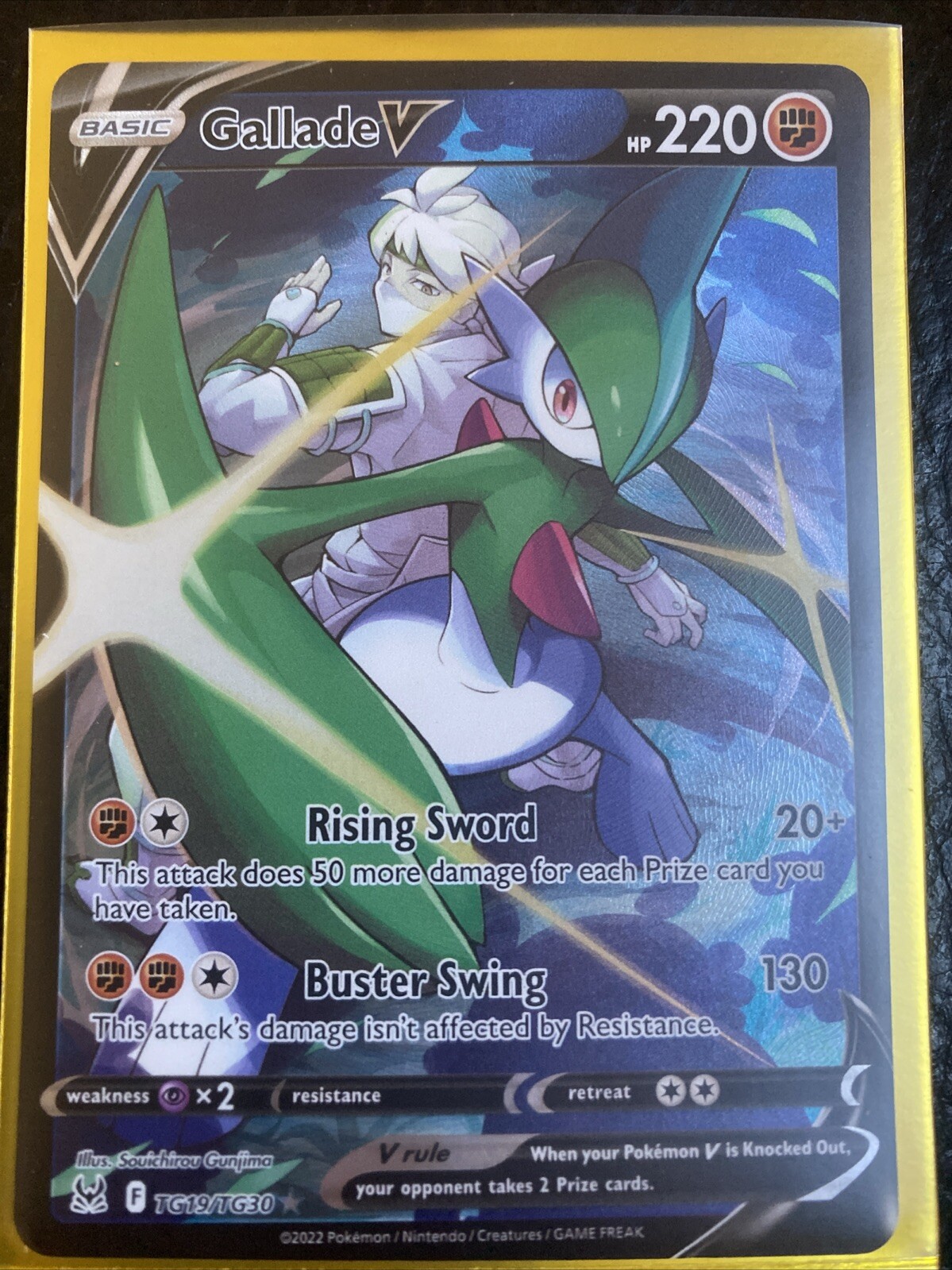 Pokémon TCG Gallade V Lost Origin Trainer Gallery TG19/TG30 Holo Ultra Rare