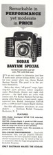 1938 Kodak Bantam Special Camera: Remarkable Vintage Print Ad