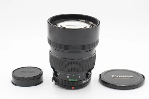 [ EXC5＋] Canon New FD NFD 135mm f2 MF Telephoto Lens From JAPAN #10840
