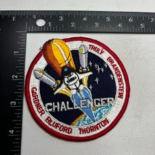 NASA Space Shuttle CHALLENGER Mission STS-8 Astronaut  Patch 48WJ