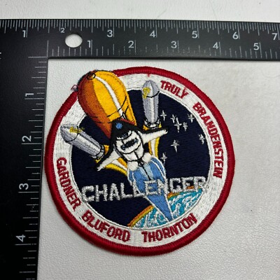 NASA Space Shuttle CHALLENGER Mission STS-8 Astronaut  Patch 48WJ