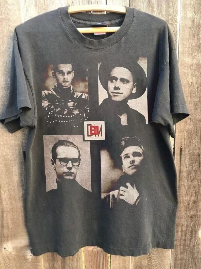 Depeche Mode USA Tour 1988 T-Shirt, Depeche Mode Vintage Depeche Mode USA Tour 1988 T-Shirt, Depeche Mode Vintage