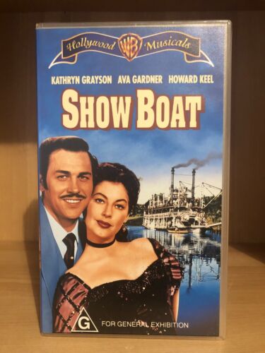 SHOW BOAT ~ HOWARD KEEL, KATHRYN GRAYSON ~ BRAND NEW & SEALED PAL VIDEO