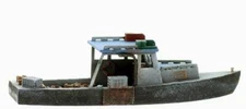 LOBSTER Workboat super detailed Finished, Layout Ready HO/HOn3 scale