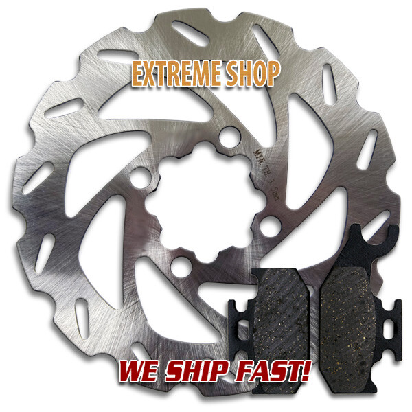 Caltric Pastillas De Freno Delanteras Y Traseras Compatibles Con Yamaha Raptor 700