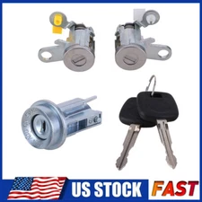 IGNITION SWITCH & DOOR LOCK CYLINDER KIT REPLACEMENT FOR 1995-2003 TOYOTA TACOMA