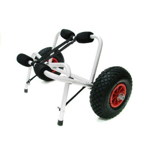 Boot Kajak Kanu Wagen Träger Dolly Auto Anhänger Tragetasche Trolley Transportrad - Bild 3 von 6